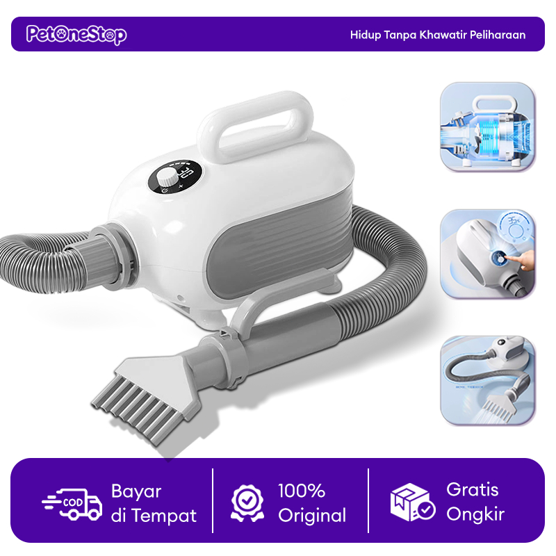 Pet Blower Pet Dryer Kucing Blower Anjing Kucing Blower Pengering Rambut Hewan Peliharaan Pengering.