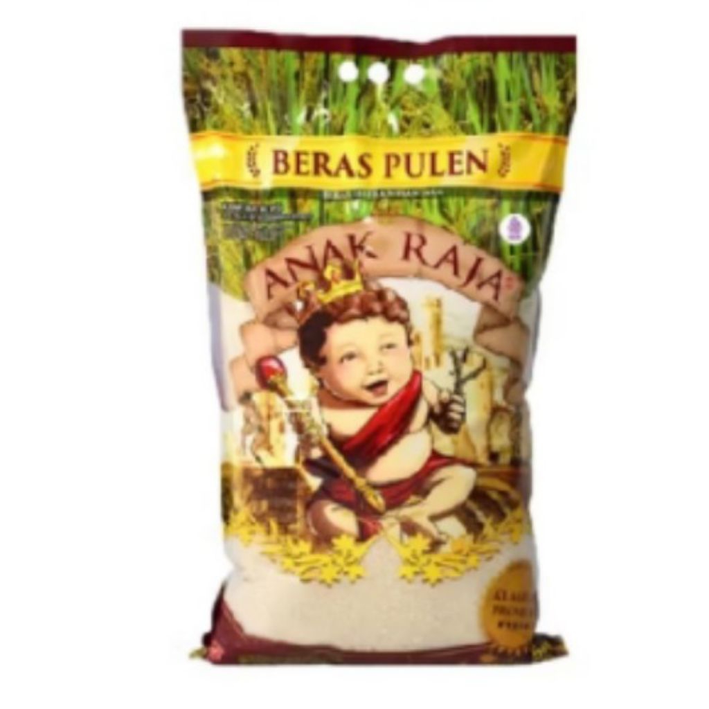 Beras Anak Raja 5kg ,ngawiti 5kg- Pulen, Higienis, dan Berkualitas Tinggi