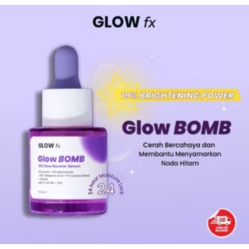 GLOW fx BEAUTY Glow Bomb Brightening Serum 20mL