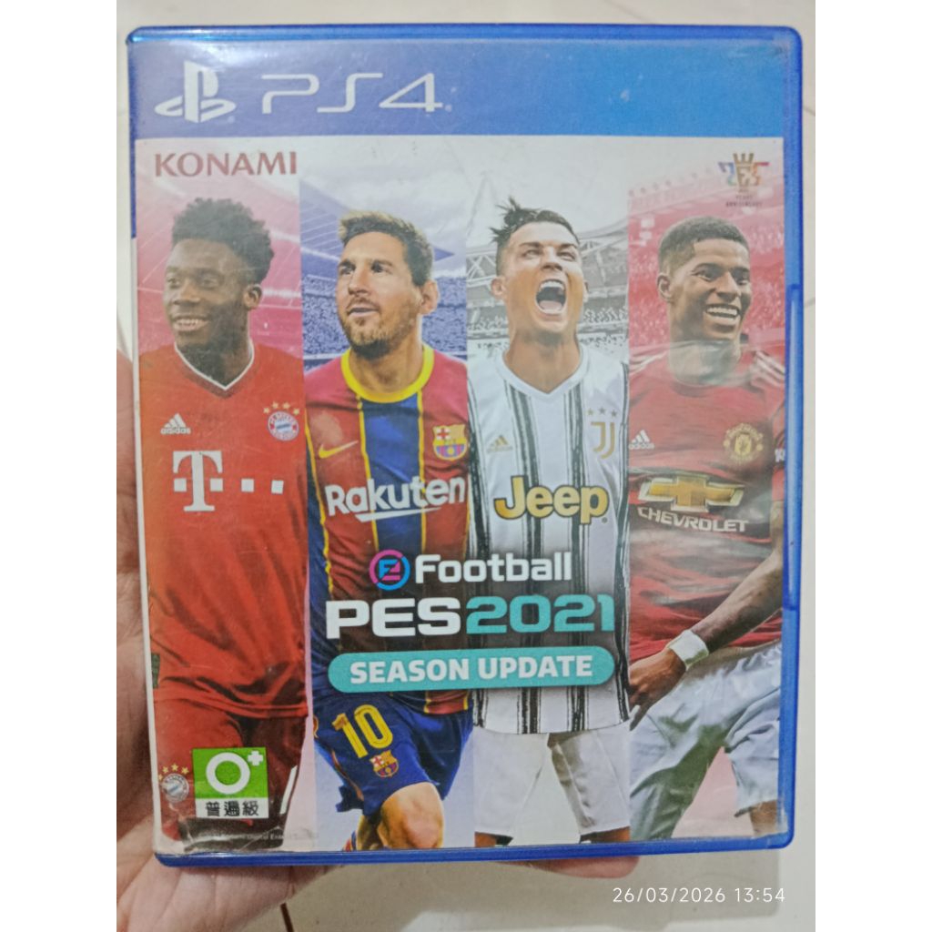 Kaset PS4 Football PES 2021 Season Update Preloved Second