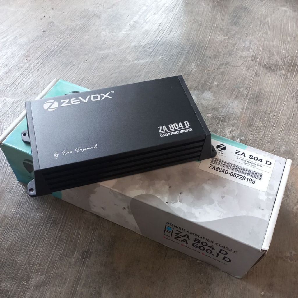 Power 4 Channel Zevox ZA804D by.Vox Research