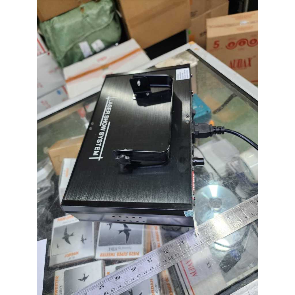 Lampu laser Redsun LS-036 – Panggung Disco Laser 2 Mata RGB Party Light DJ Stage