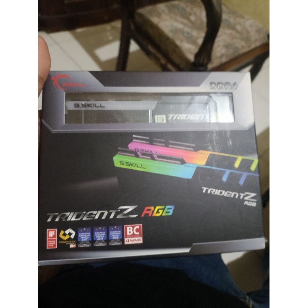 RAM 32 GB DDR4 3600 KIT.G.SKILL TRIDENTZ
