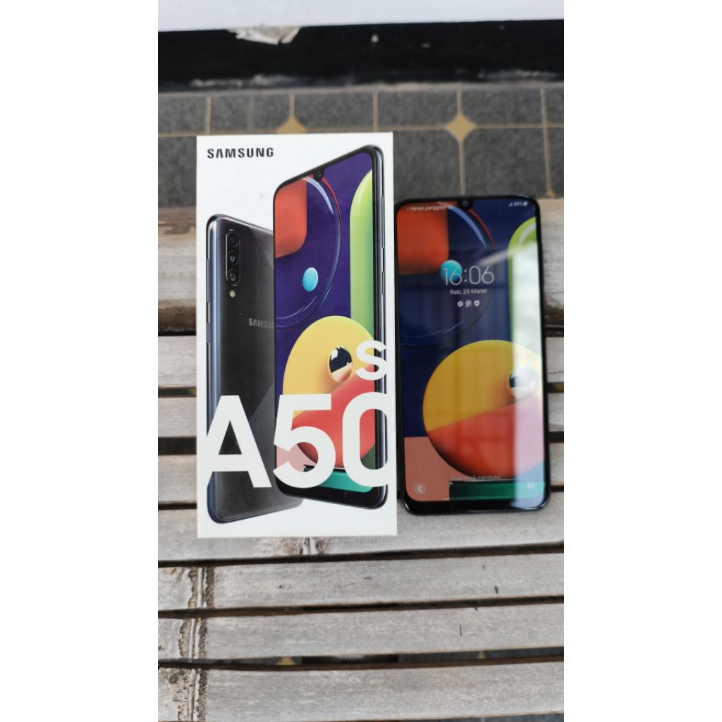 Samsung Galaxy A50s 128gb/Ram6 bekas full set