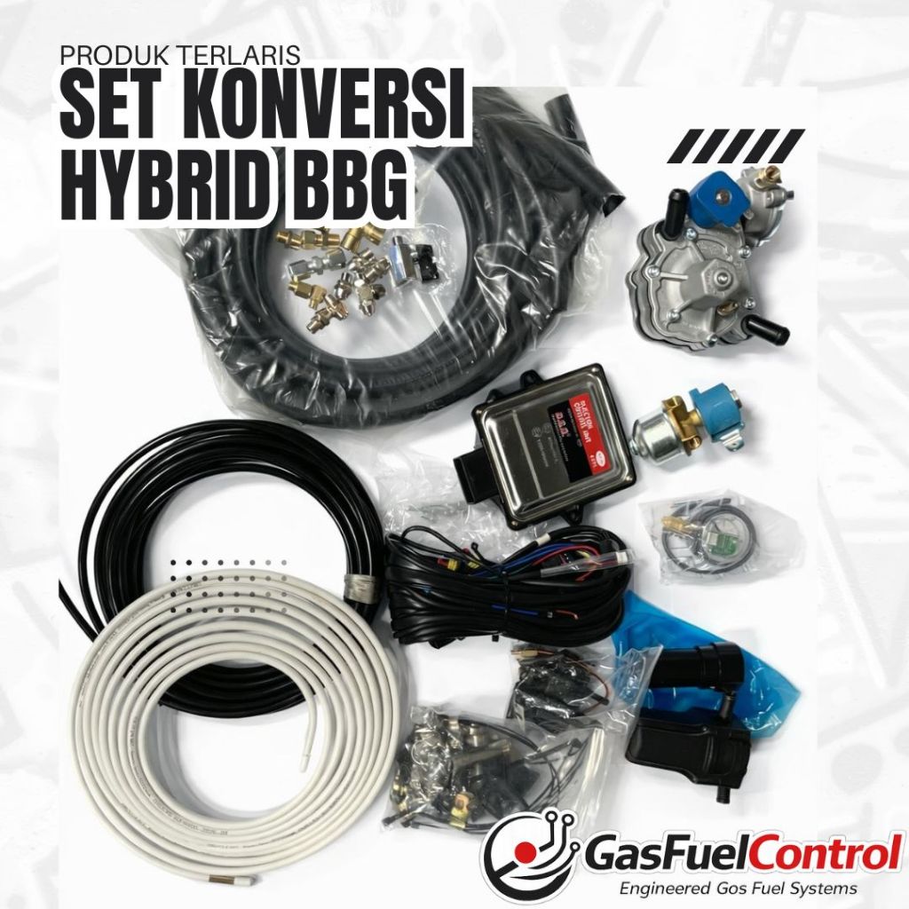 CNG / LPG Conversion Kit – Paket Lengkap Sistem BBG Multipoint Mobil