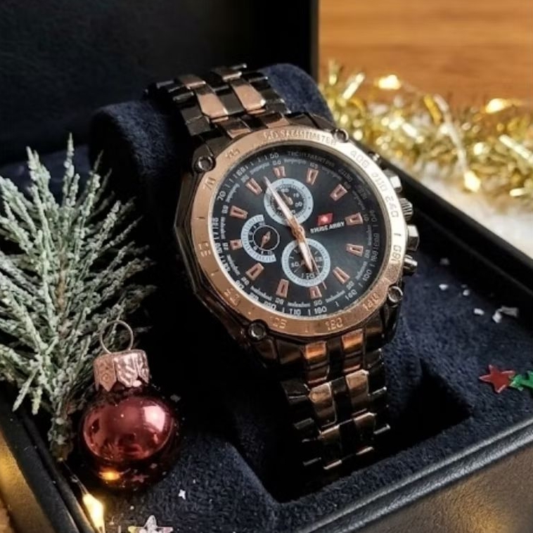 jam tangan sport pria tali besi