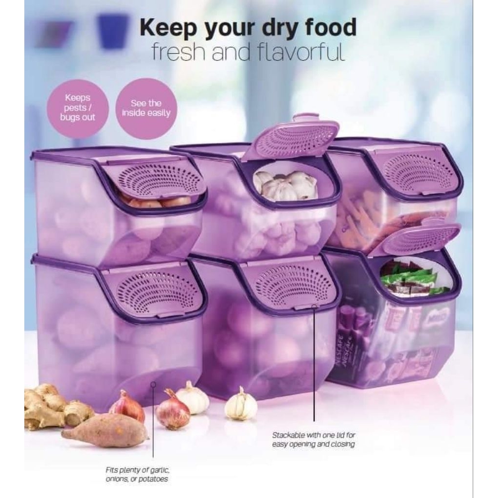 access matte Tupperware/wadah bawang tuppy/Wadah Tupperware/access matte tuppy/wadah kentang Tupperw