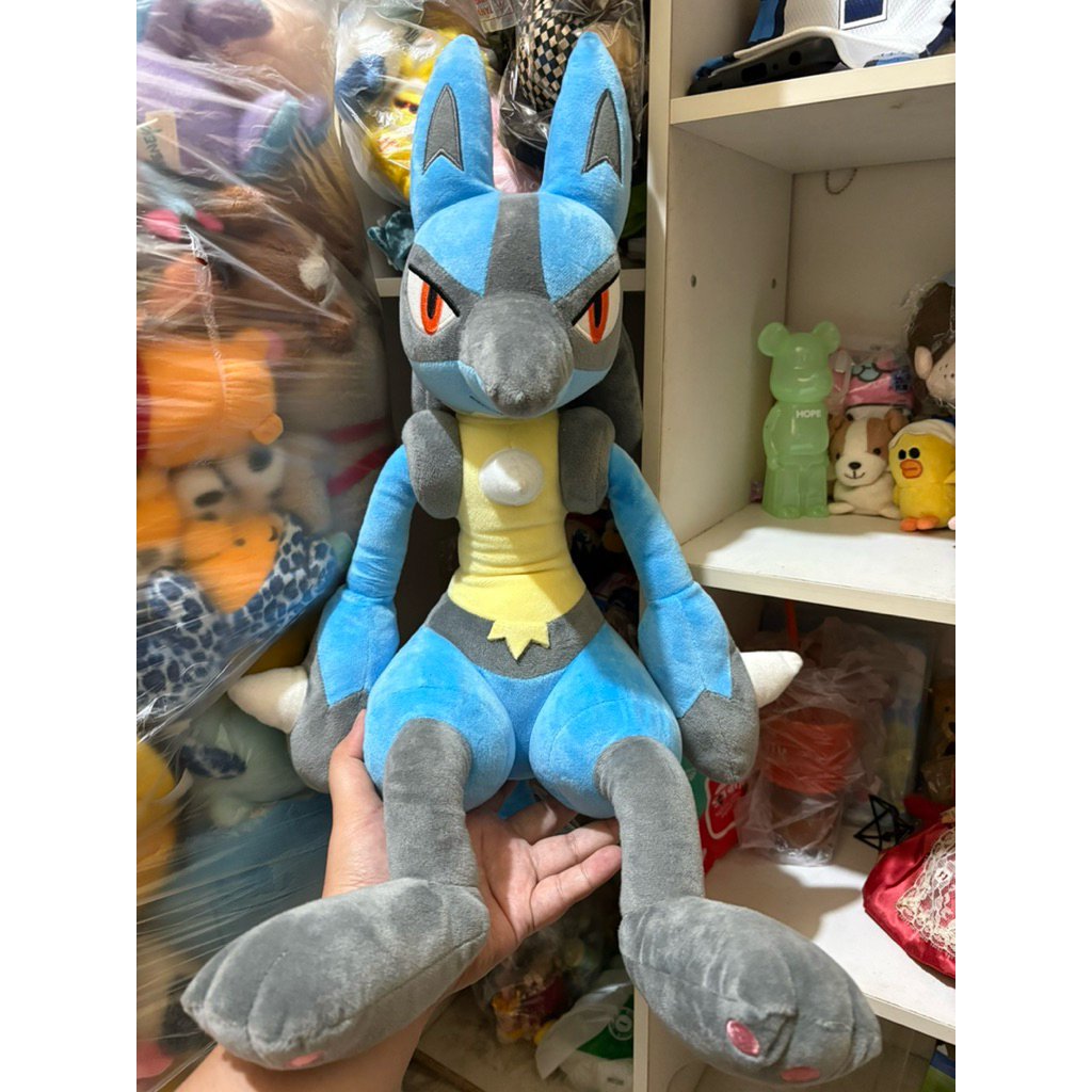 Boneka Pokemon Lucario 55cm Banpresto
