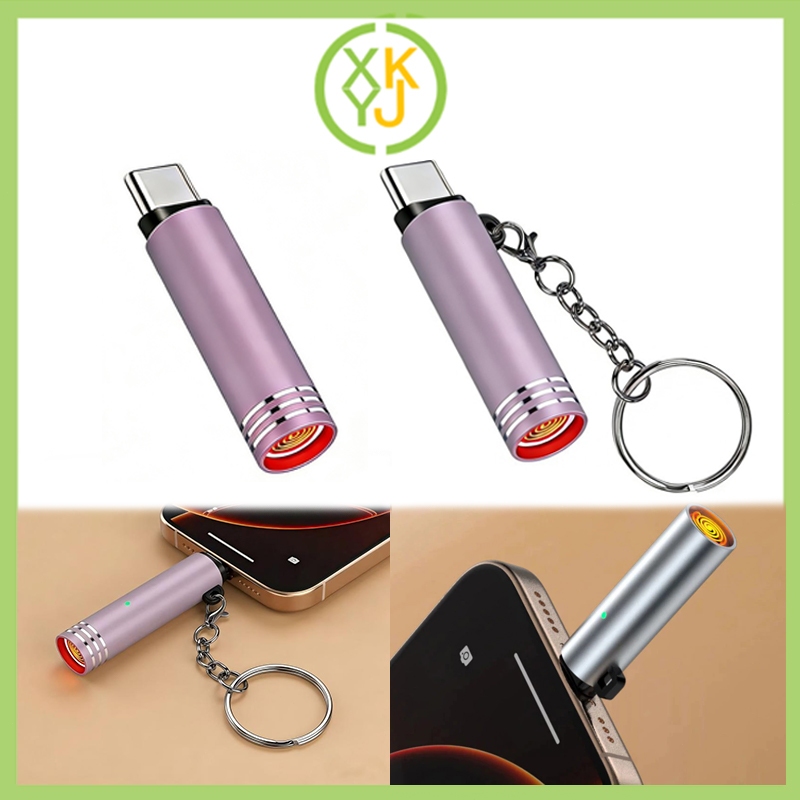 XYKJ Type-C Electric Lighters Korek Api Rokok Mobil Mini Tahan Angin Dan Hemat Energi Korek Api Unik