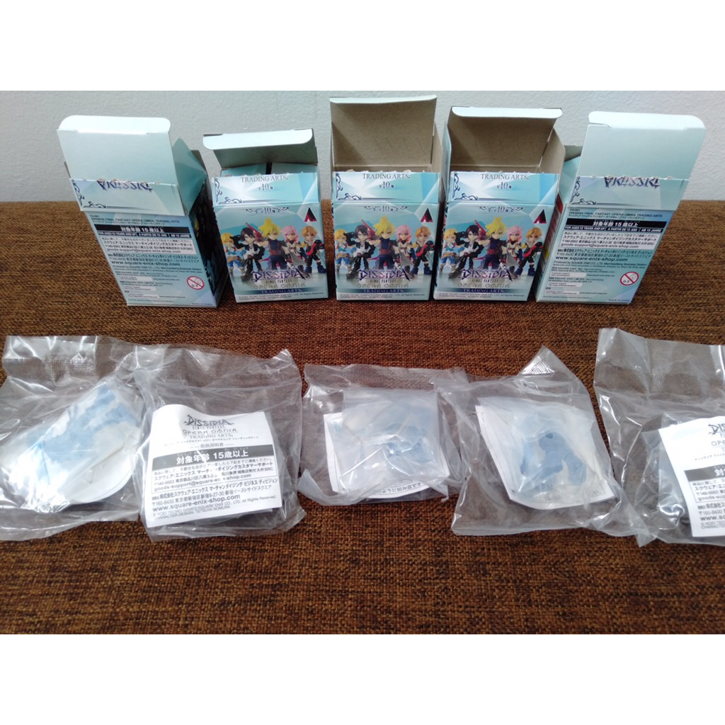 Opera Omnia Final Fantasy Trading Arts Mini Clear Ver