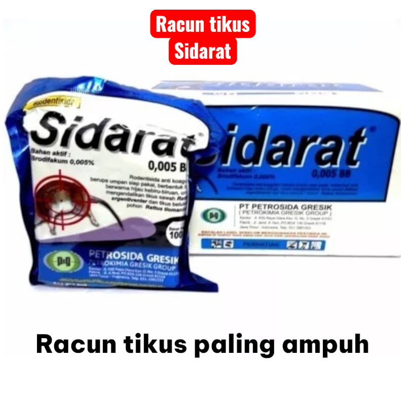 Racun Tikus Rodentisida SIDARAT