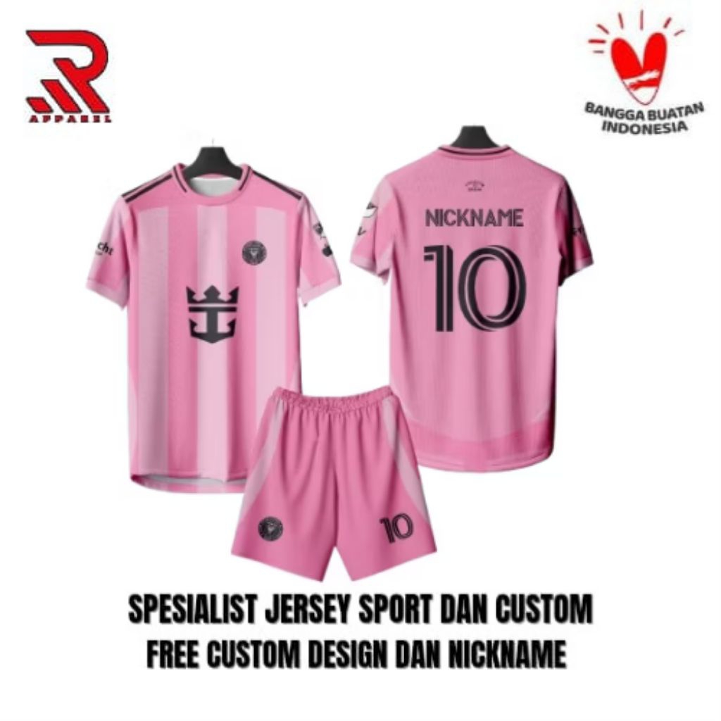 JERSEY INTER MIAMI 2025/2026 JERSEY INTER MIAMI PREMIUM FULL PRINTING GRATIS PASANG NAMA & NOMOR PUN