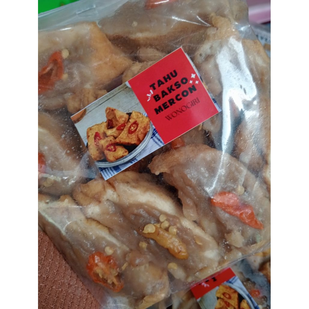 tahu bakso mercon goreng wonogiri isi 10,