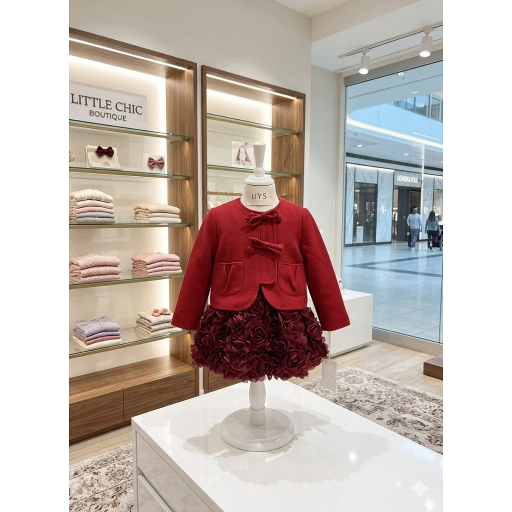 (COD) 4-8 Tahun Oneset Rok Mawar Premium// Baju Anak Premium// Fashion Anak Import // Setelan Bangko