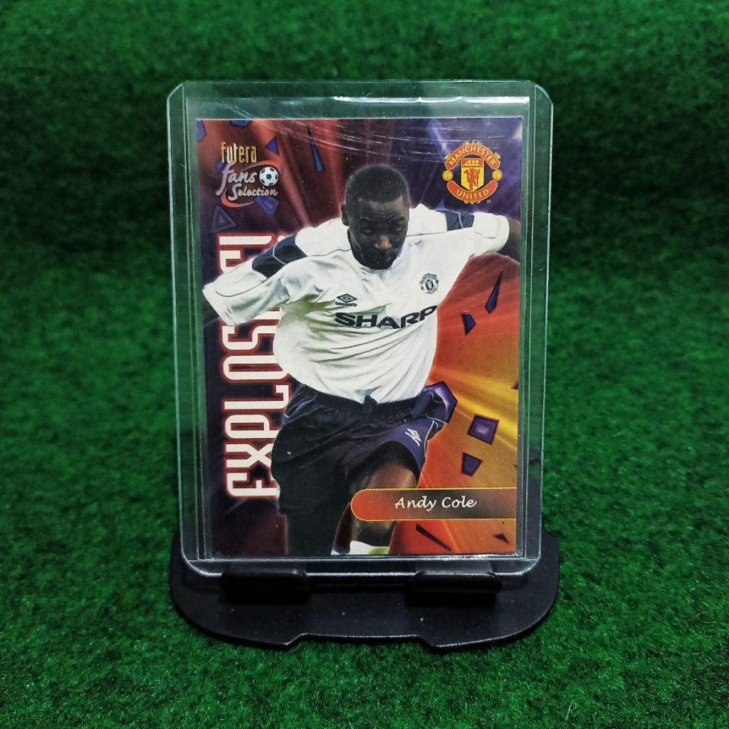 KARTU BOLA ANDY COLE EXPLOSIVE MANCHESTER UNITED FUTERA FANS SELECTION 2000