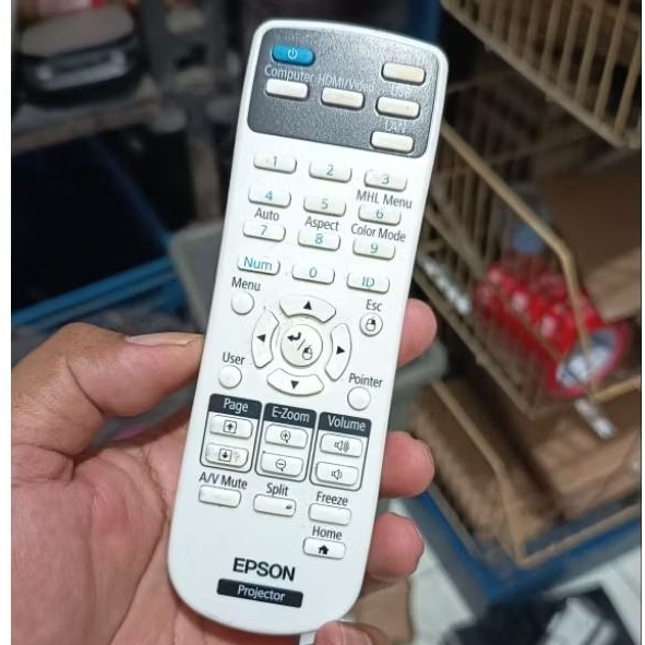 remot proyektor epson ori ( bekas )