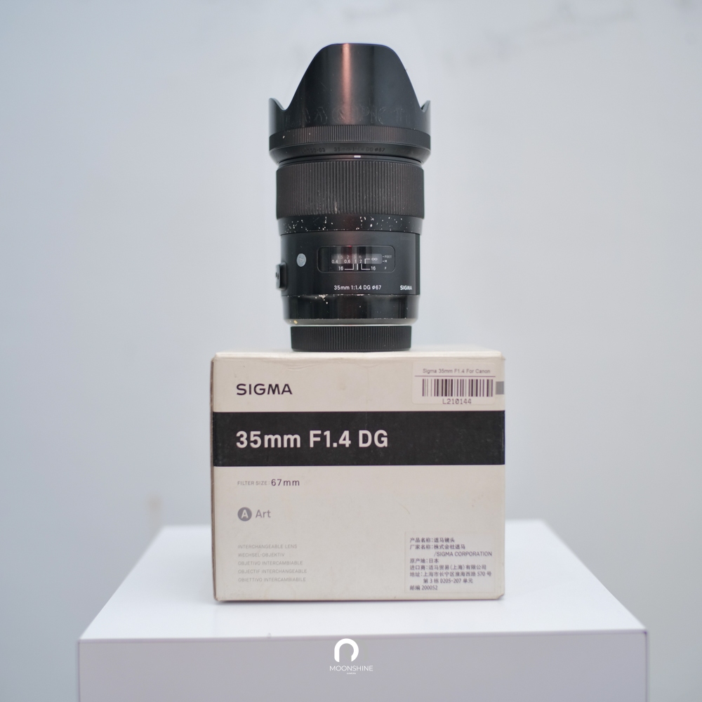 Sigma 35mm f1.4 DG HSM Art for Canon | Lensa Prime Tajam Bokeh Halus | Low Light Juara | Cocok Foto 