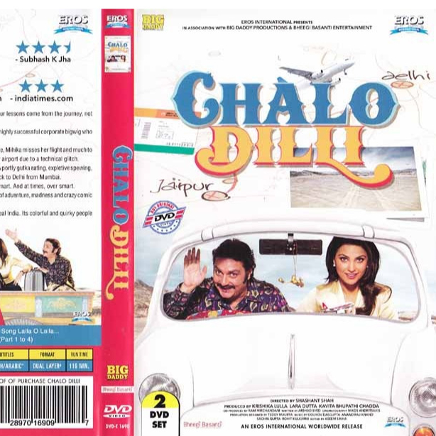 Kaset Film India Chalo Dilli Drama Romantis Subtitle Indonesia