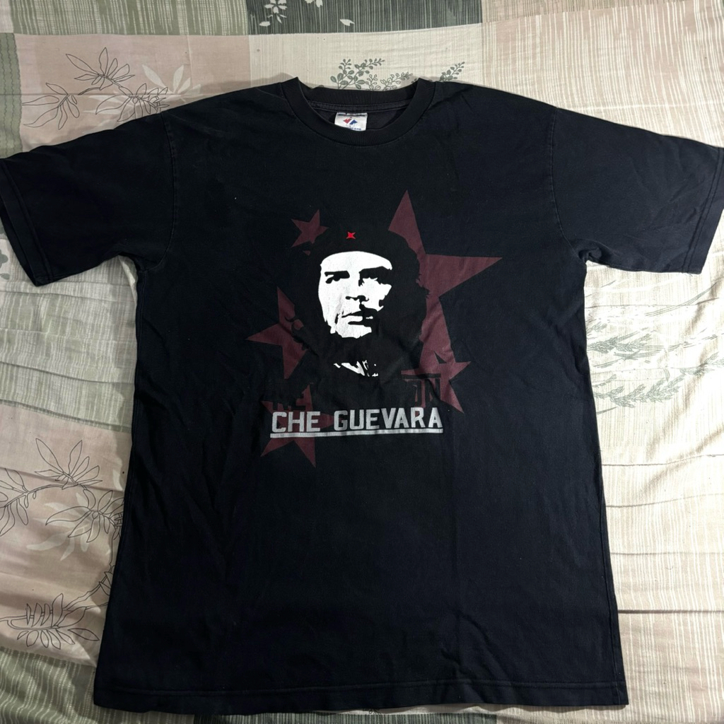 Kaos Vintage Che Guevarra Jerzees Tag