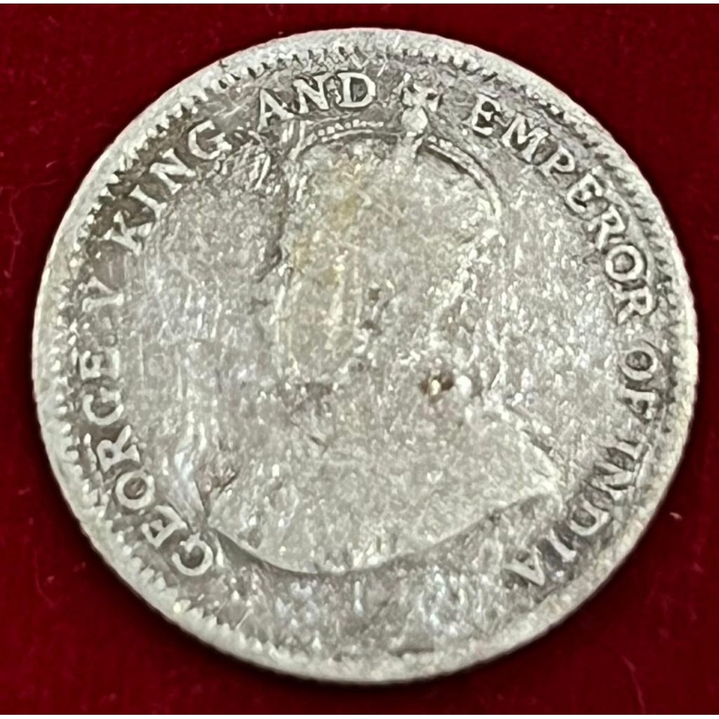 Koin Perak 10 Cents 1926 George V