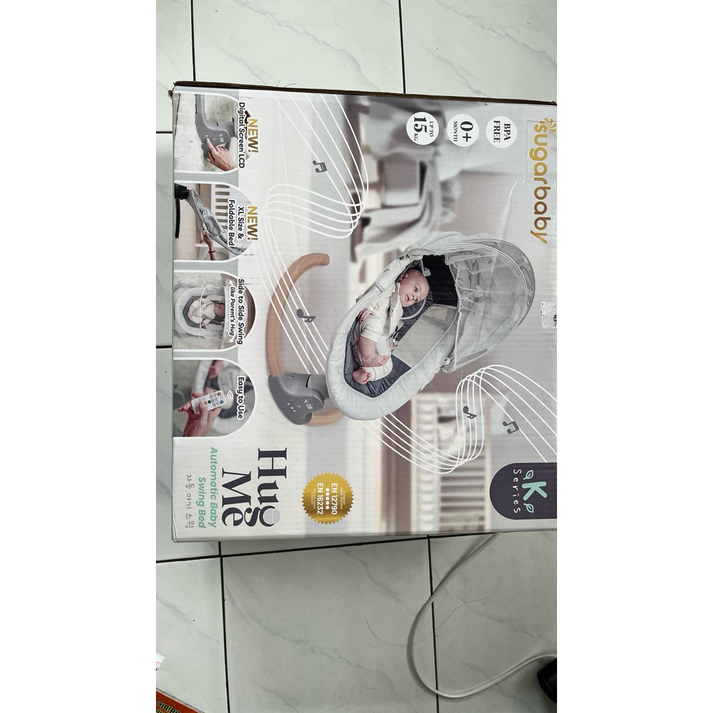 sugar baby hug me automatic swing