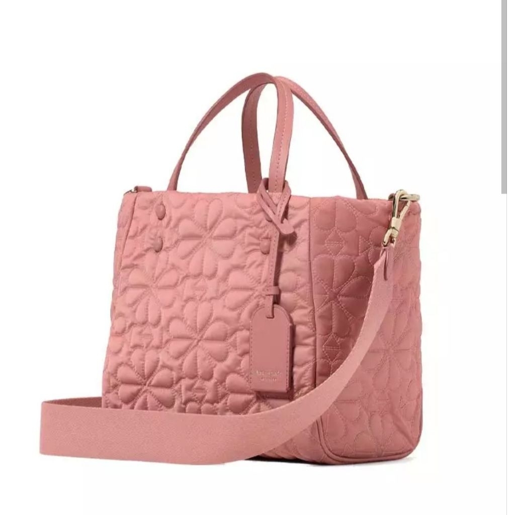 PL TAS KATE SPADE TILLY QUILTED SMALL TOTE PINK
