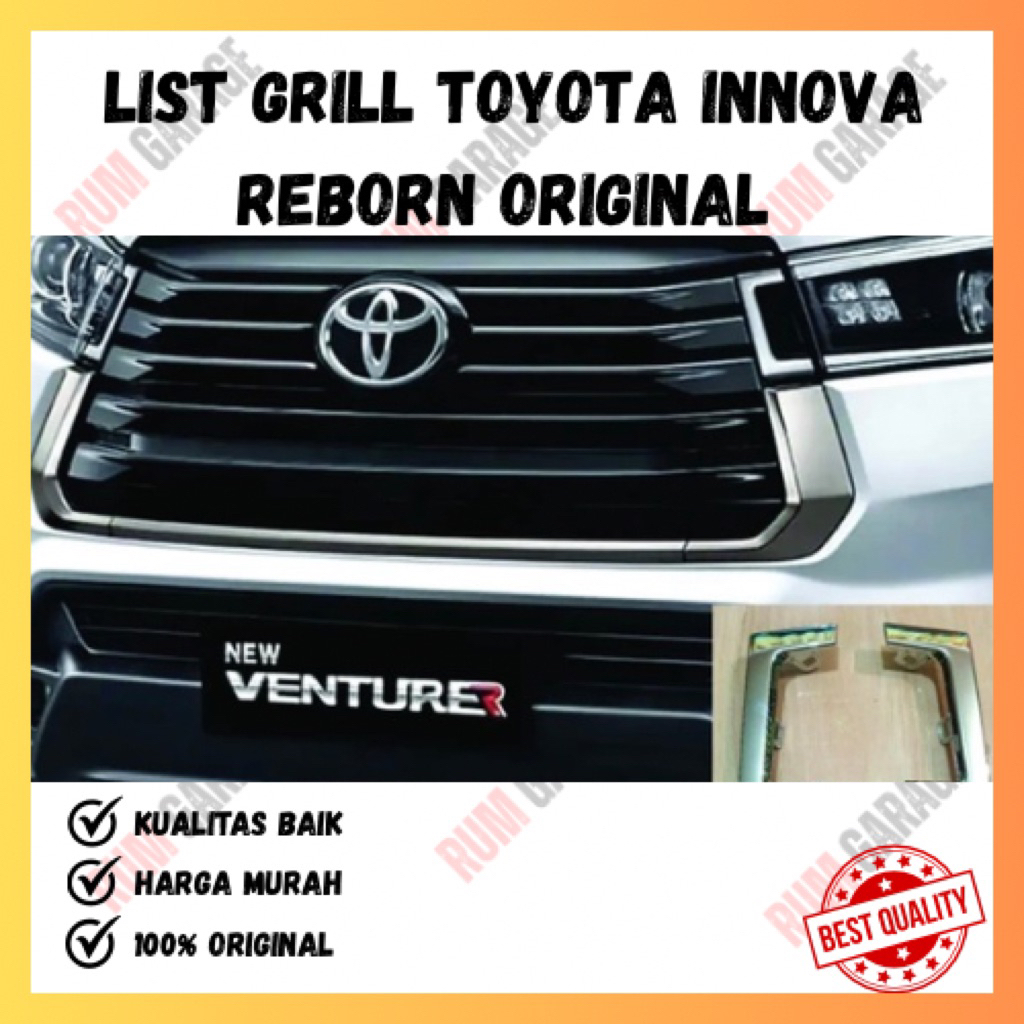 list grill innova reborn chrome original