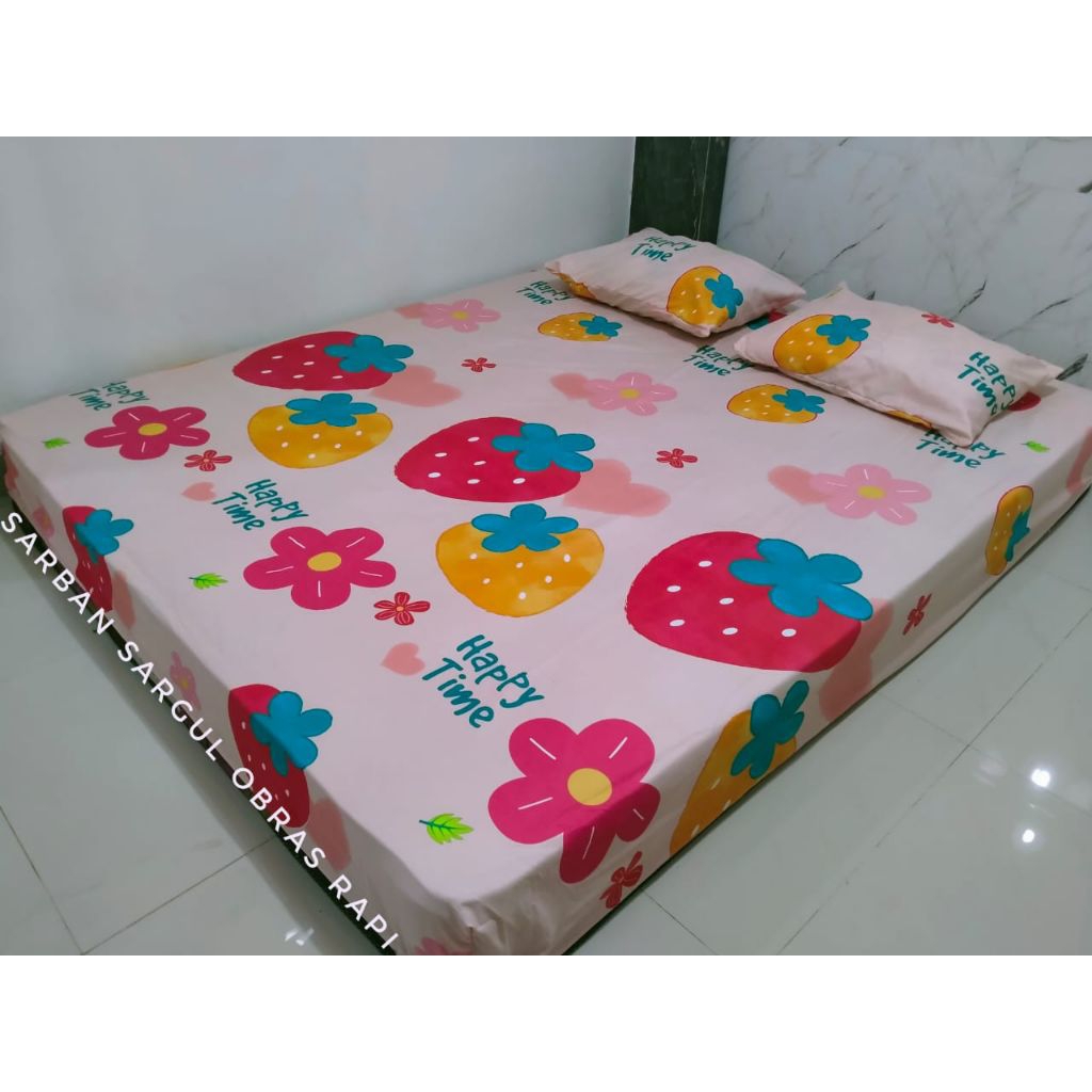 sprei ukuran 180x200 sprei motif kartun lucu