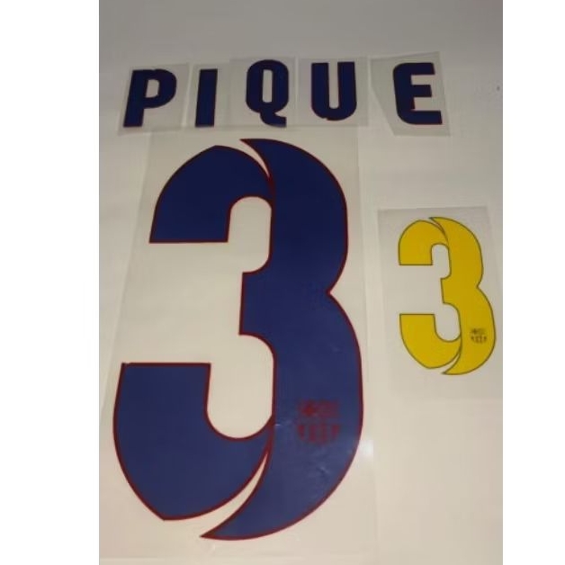 Font Namset  Pique Barcelona 2013/2014 Away