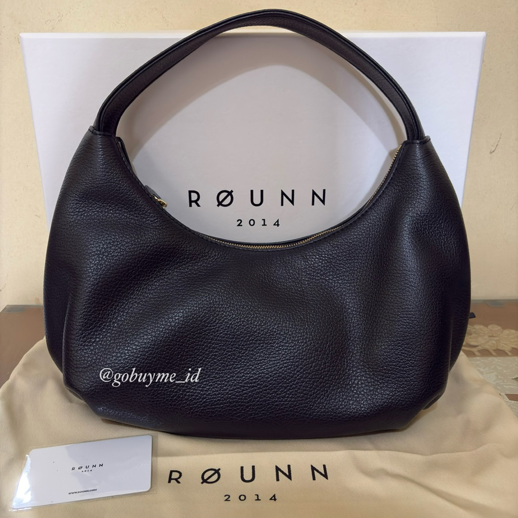 Preloved - Like New Rounn Jennie Medium Bag (Tas) Black Asphalt