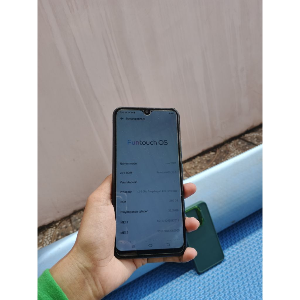 Hp Handphone Vivo Y12i 2007 Android RAM 3GB/32GB