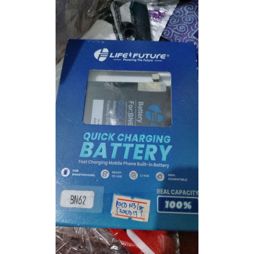 baterai poco m3 bn62