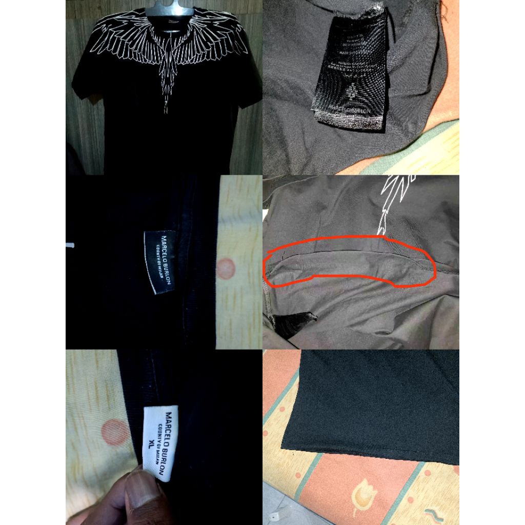 Kaos Marcelo Burlon Original