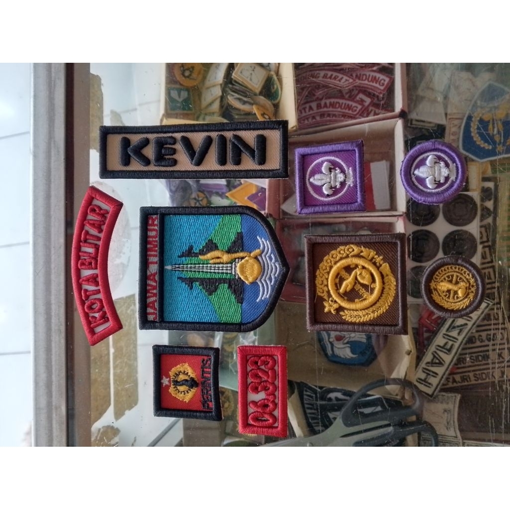 Paket atribut Pramuka timbul kwarda jatim