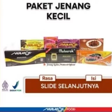 Paket / Dodol Jenang Mubarok, Paket Kecil