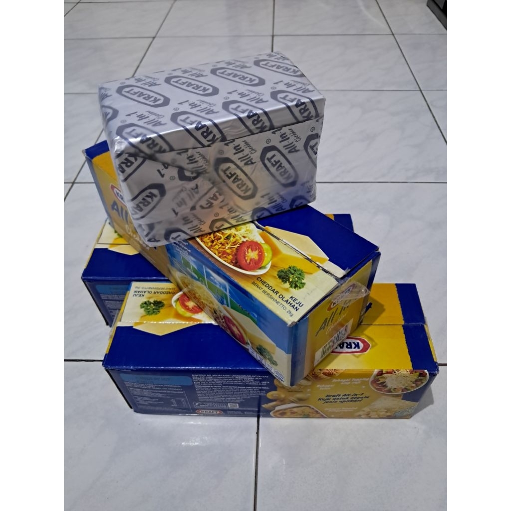 keju kraft cheddar all in one / keju kraft cheddar all-in-1 repack 1kg