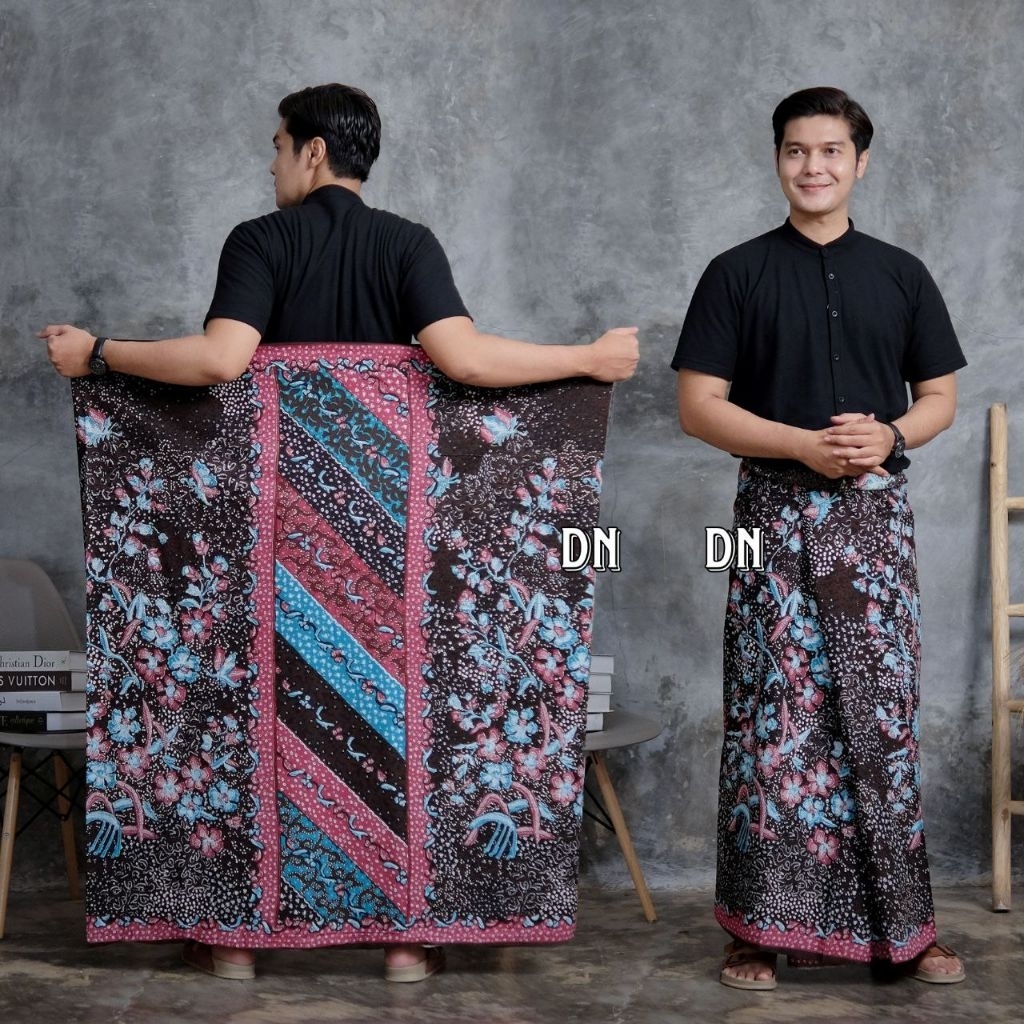 Sarung batik pria motif gus iqdam gus kautsar