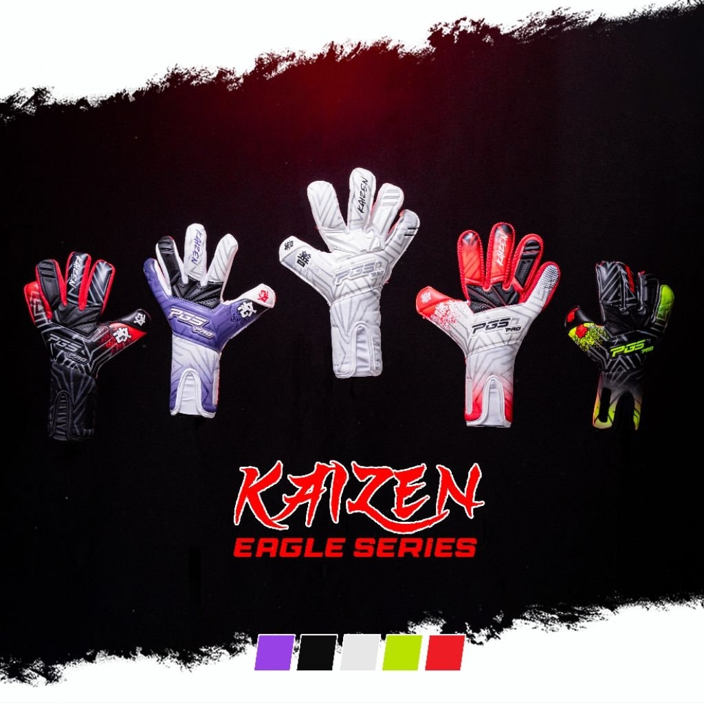PGS PRO EAGLE KAIZEN 2026 - PGS - SARUNG TANGAN KIPER - GLOVE KIPER - KAOS TANGAN KIPER
