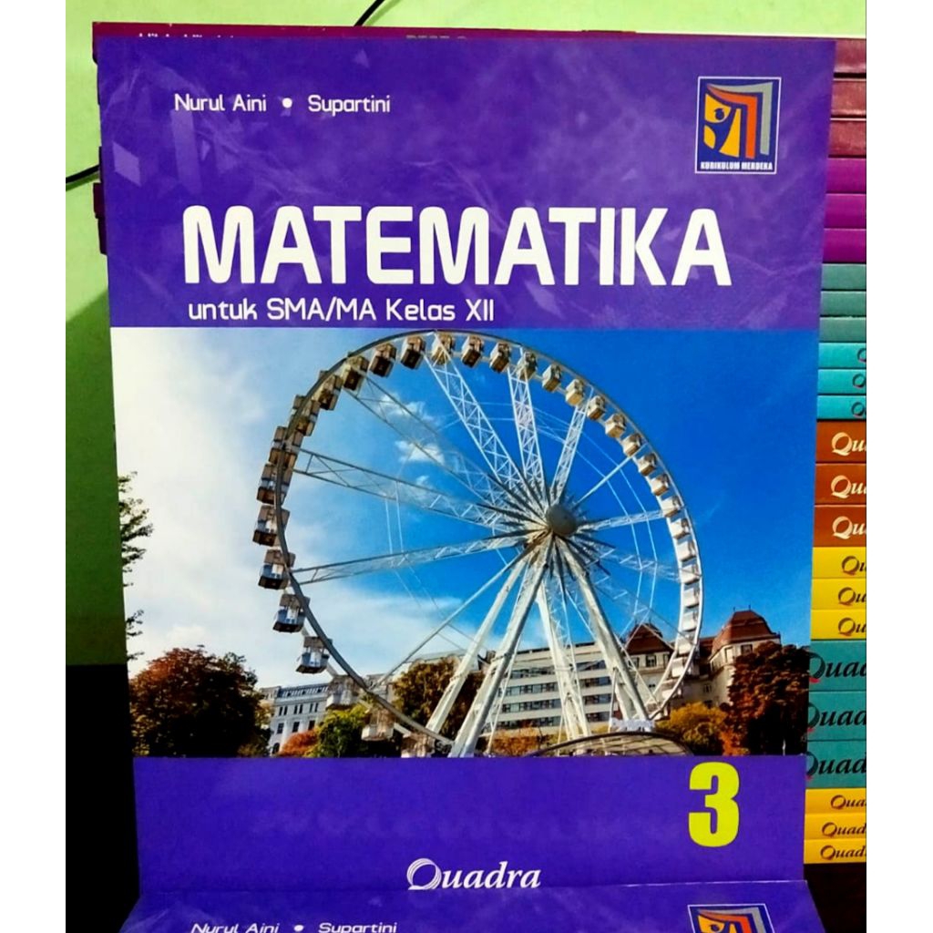 Buku Matematika Kelas 12 SMA Kurikulum Merdeka Quadra