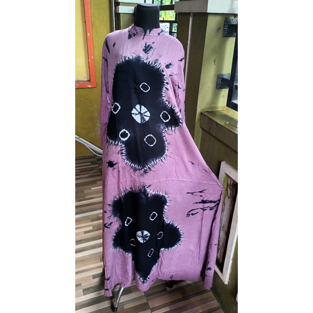 Gamis Payung Twill Bee Batik