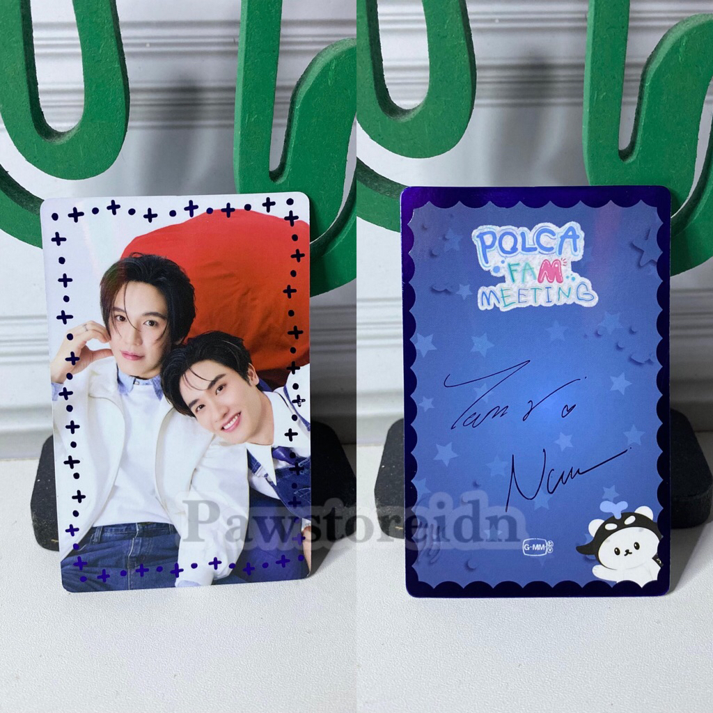 Cc Secret TayNew Polca Fam meeting Gmmtv Collectible Card Official Polcasan