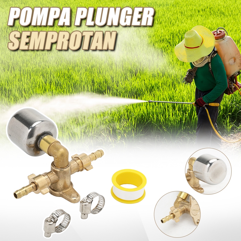 Pompa Sprayer Tekanan Tinggi Booster Semprot Tanaman Pompa Semprot Air Pertanian Anti Bocor