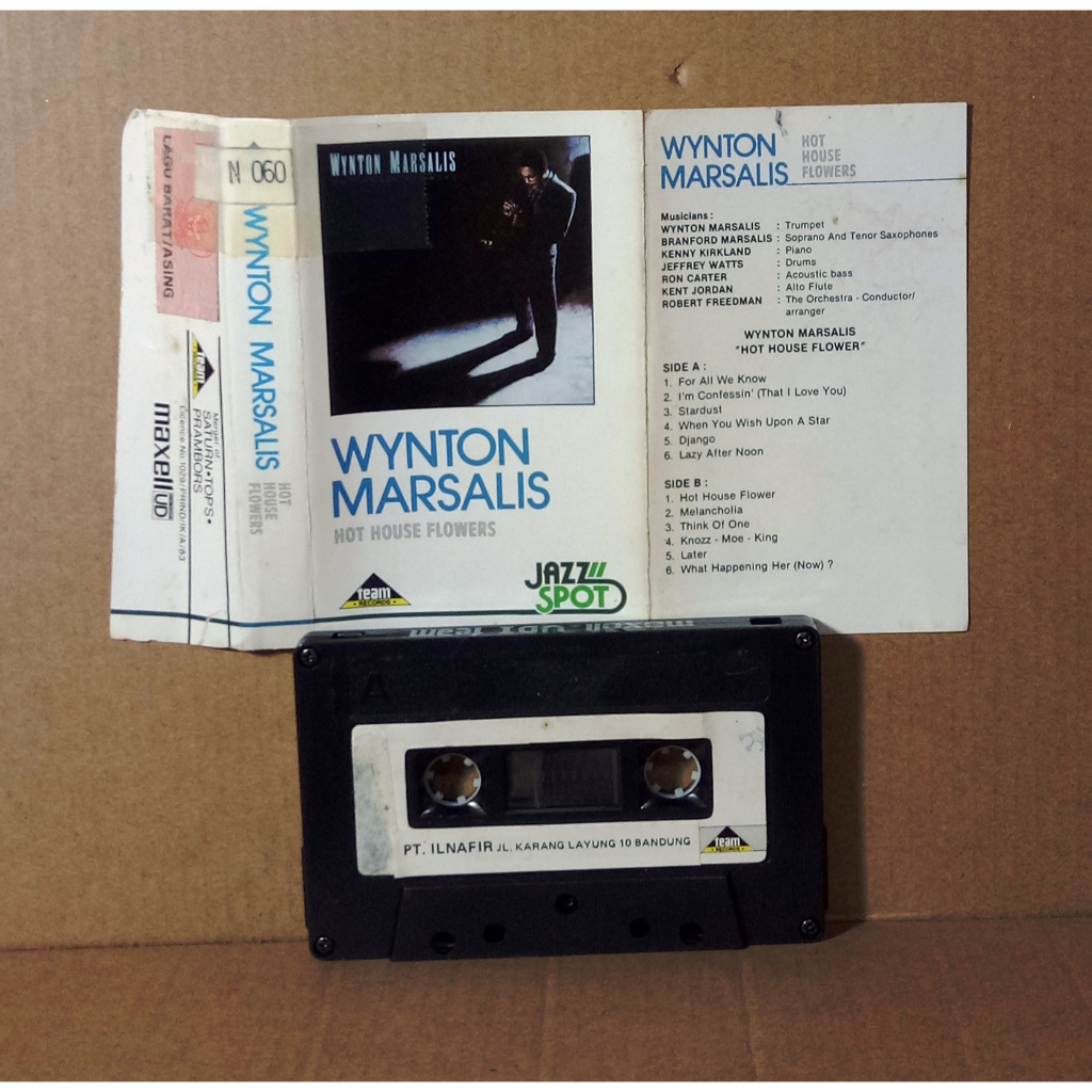 WYNTON MARSALIS - HOT HOUSE FLOWERS - Kaset