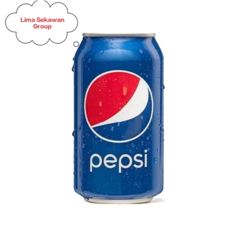 Pepsi Cola Minuman Karbonasi Kaleng 330 ml 2 Pcs