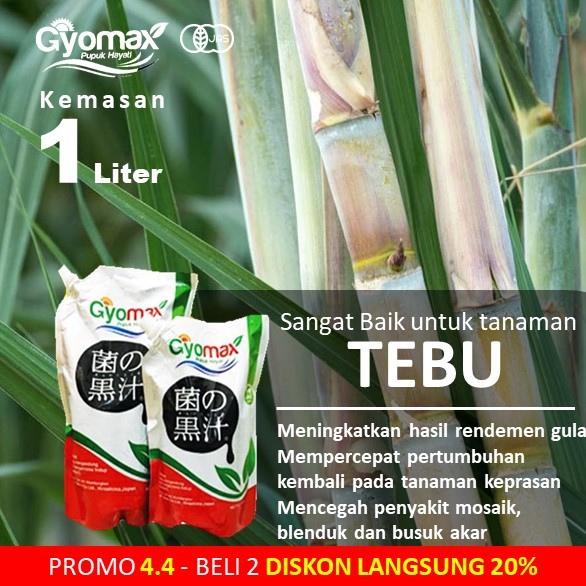 PUPUK TEBU - GYOMAX - 1 LITER