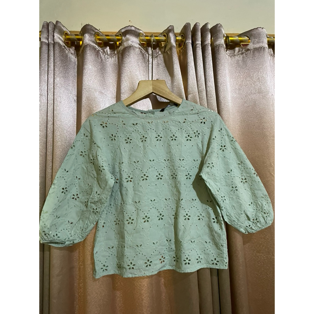 blouse katbol zr lengan balon