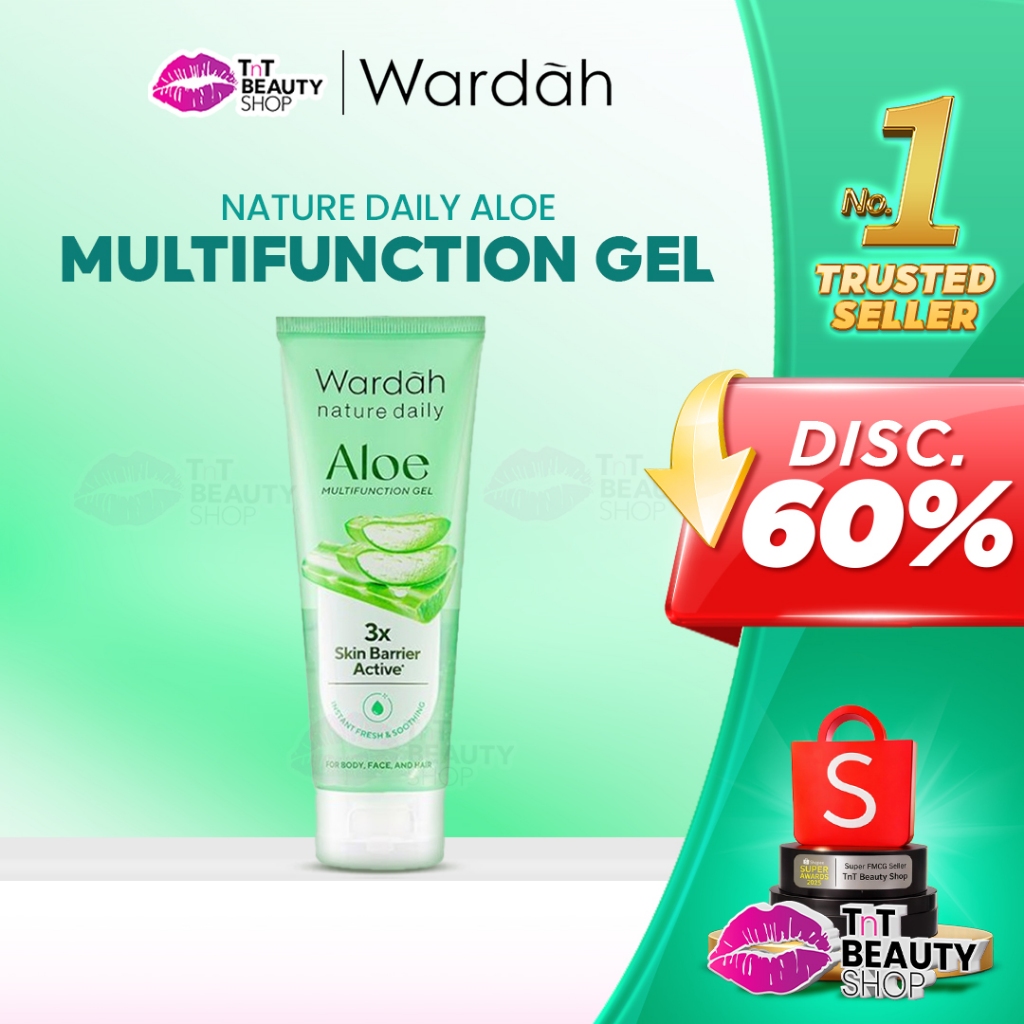 Wardah Hydramild Multifunction Aloe Vera Gel - 100 ml | TnT Beauty Shop