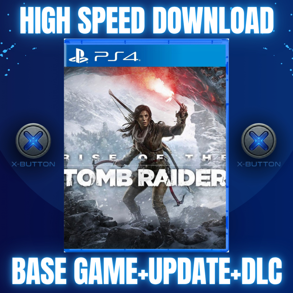Rise of the Tomb Raider Game PS4 HEN Digital (Format PKG) | Full Version