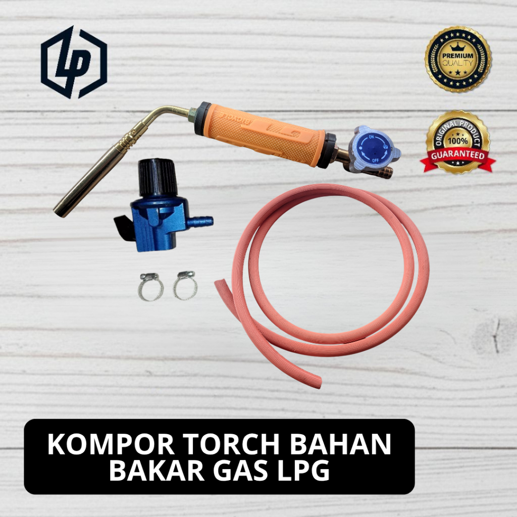 1 Set Lengkap Kompor Torch Bahan Bakar Gas LPG