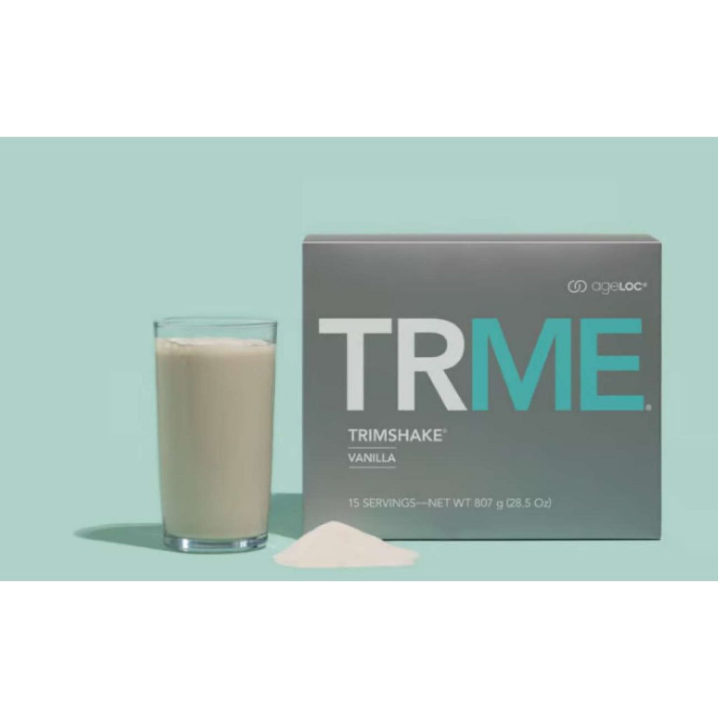 Susu Protein TRME - Pilihan Rasa Vanila, Cokelat, Mocha Tr90 Original Nuskin Trimshake 1 Box 15 Sach